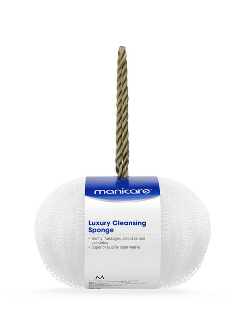 White Luxury Cleansing Sponge