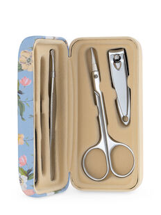 Limited Edition 5 Piece Grooming Kit - Blue Floral