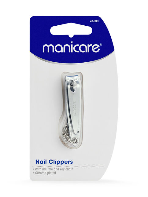 Nail Clippers, with Nail File and Key Chain 