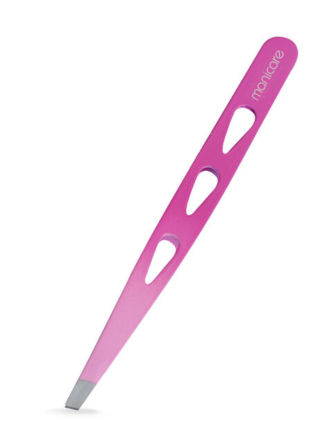 At Home Brow Grooming Kit - Precision Tweezers, Pink 