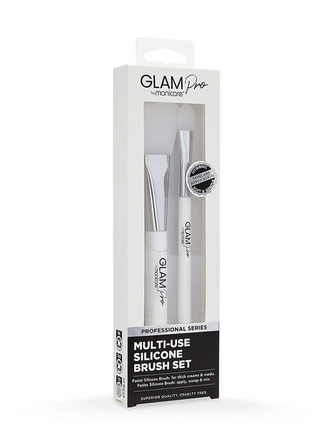 Glam Pro Multi-Use Silicone Brush Set