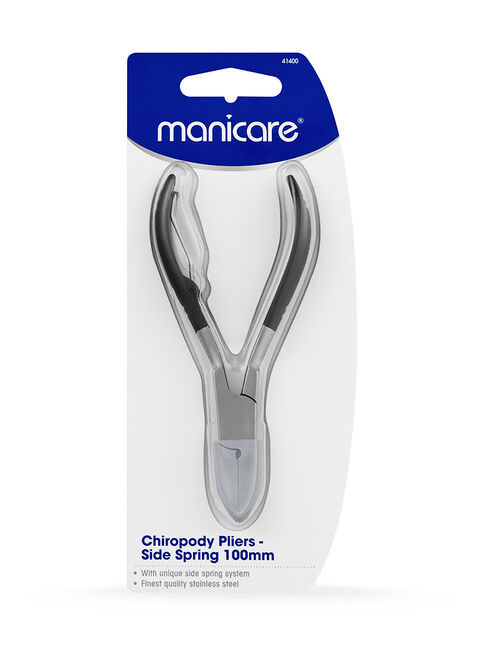 Chiropody Pliers, 100mm, with Side Spring