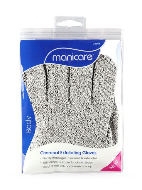 Charcoal Detox Exfoliating Gloves