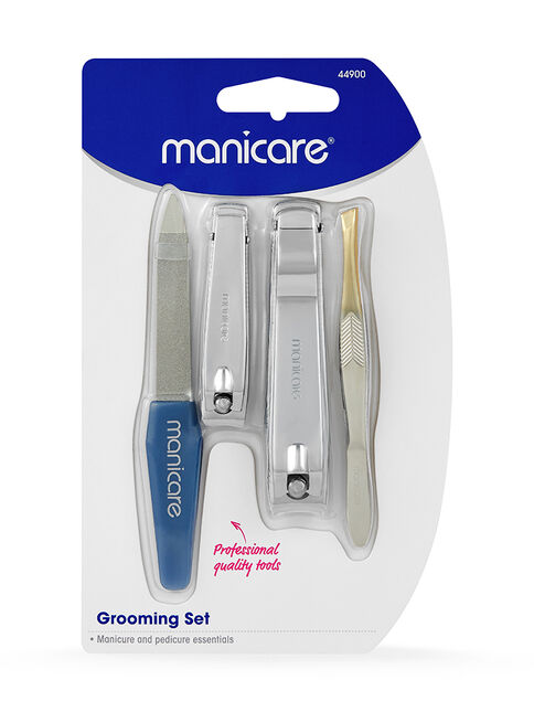 Grooming Set, Manicure and Pedicure, 4 PCE 
