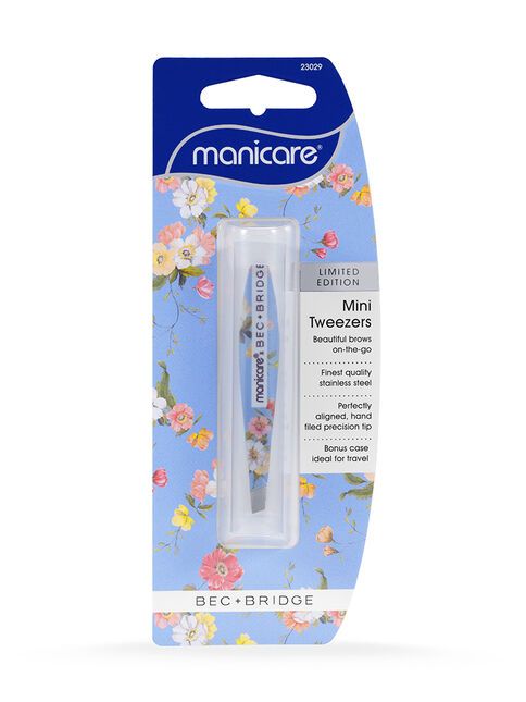 Limited Edition Mini Tweezers - Blue Floral