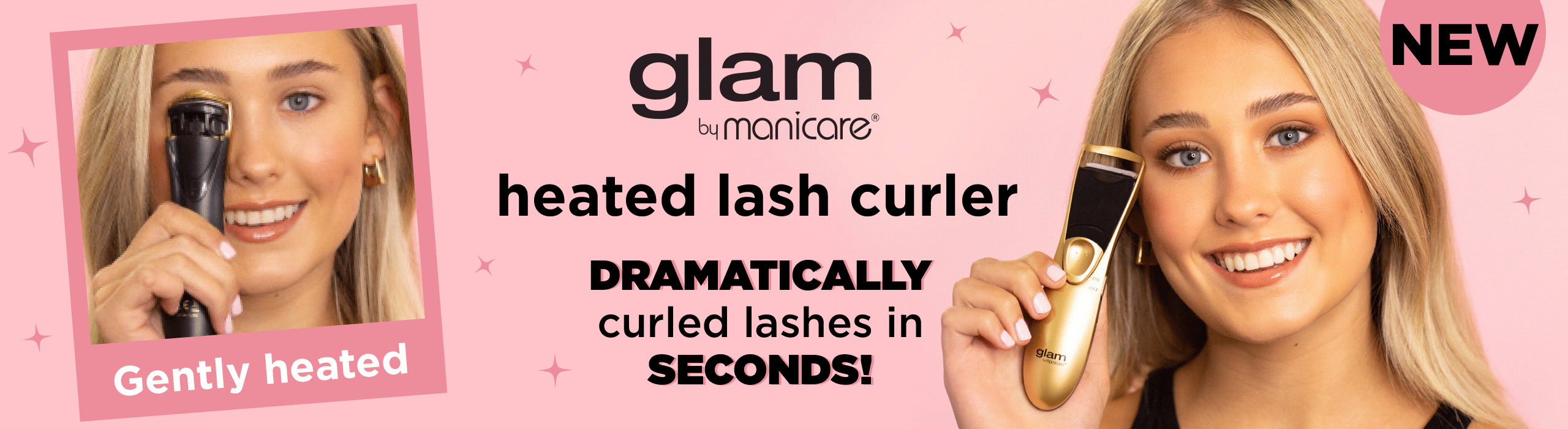 Glam by Manicare Heated Lash Curler