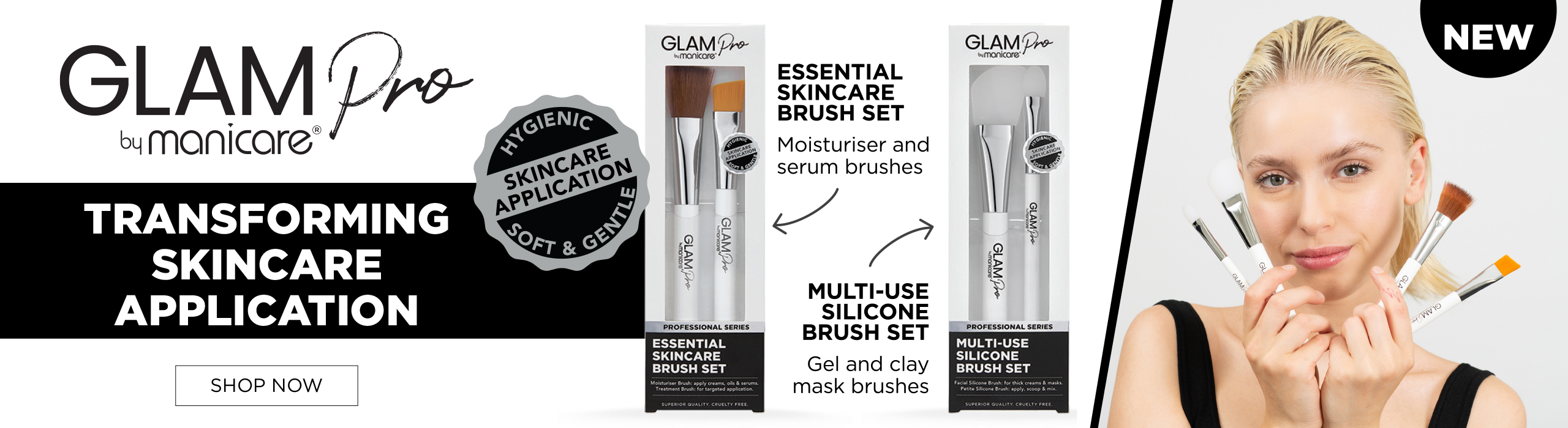 Glam by Manicare® Pro - Transforming Skincare Application