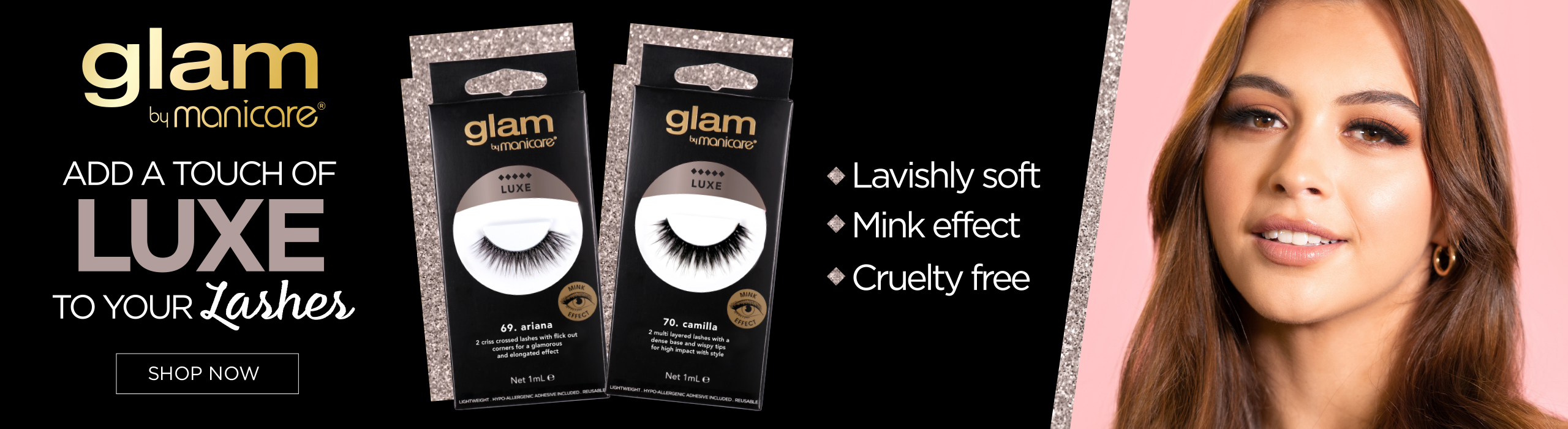 Glam by Manicare - Add a Touch of Luxe to Your Lashes