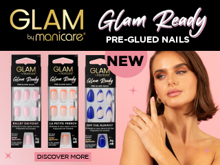 Glam by Manicare Pre-Glued Nails